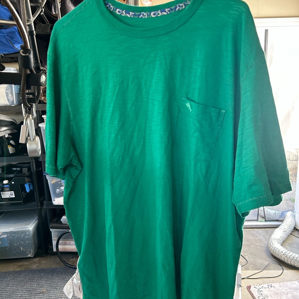 Tommy Bahama Green Shirt